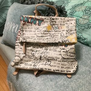 DKNY Tilly Graffiti BackPack